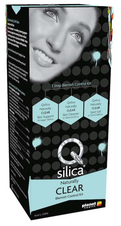 Qsilica Naturally CLEAR Blemish Control Kit